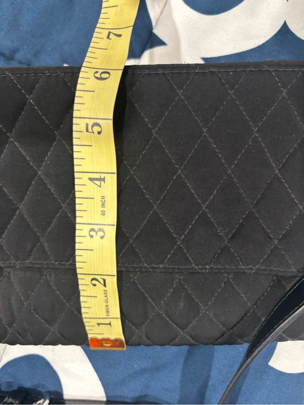 Vera Bradley Black Quilted Shoulder Crossbody Bag - Picture 12 of 12